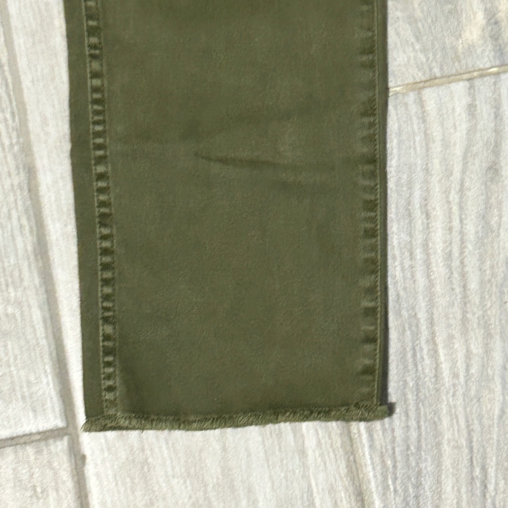 NWOT! Women's Madewell Slim Straight Olive Utility Pant - 25 - Picture 14 of 15